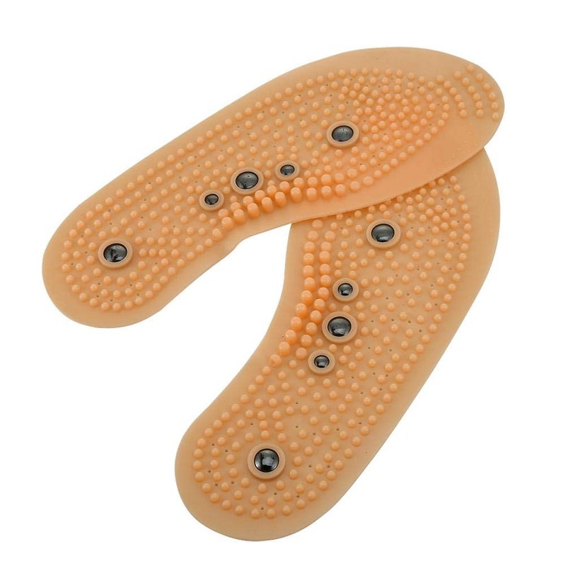 woobles Massage Insoles Comfort Pads,Height Increasing Sports Magnetic Health Shoe Pads for those who need to increase and breathe(41-45(CN)) - Image 3